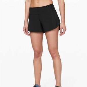Lululemon Athletica Black Women's Athletic Shorts